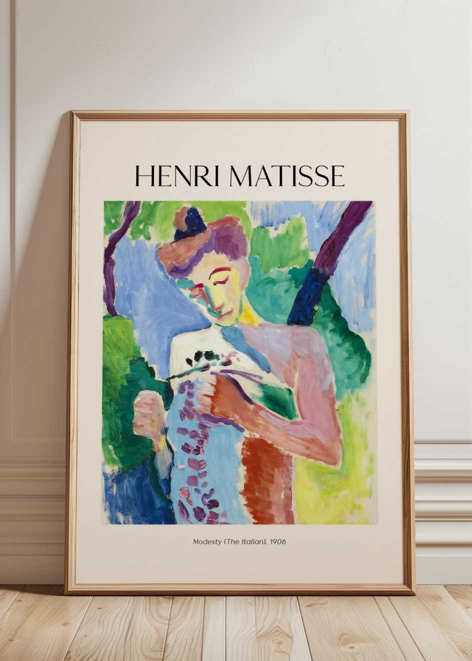 Matisse Modesty Poster