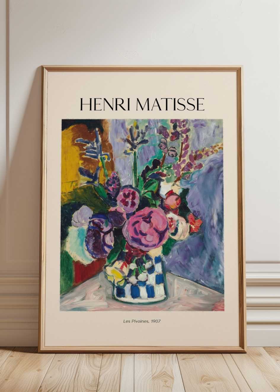 Matisse Les Pivoines Poster