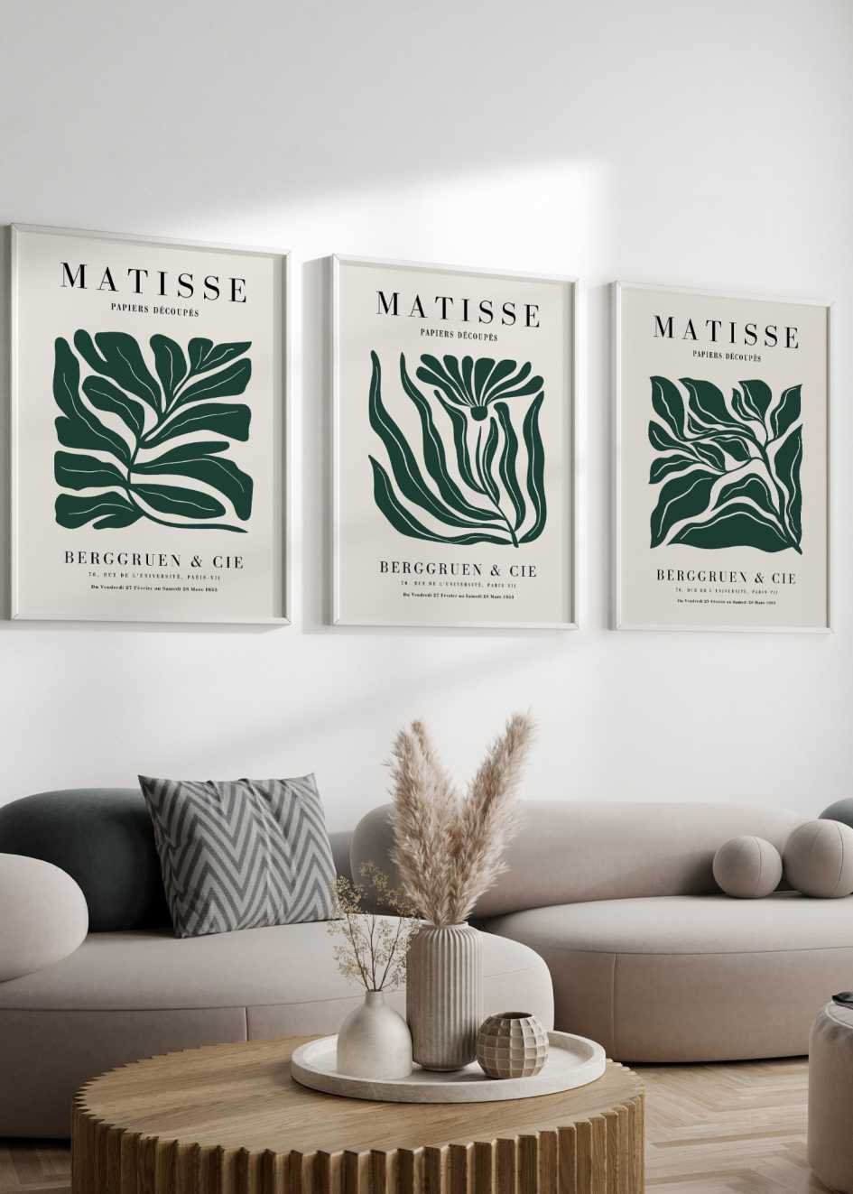 Set of 3 - Matisse №11