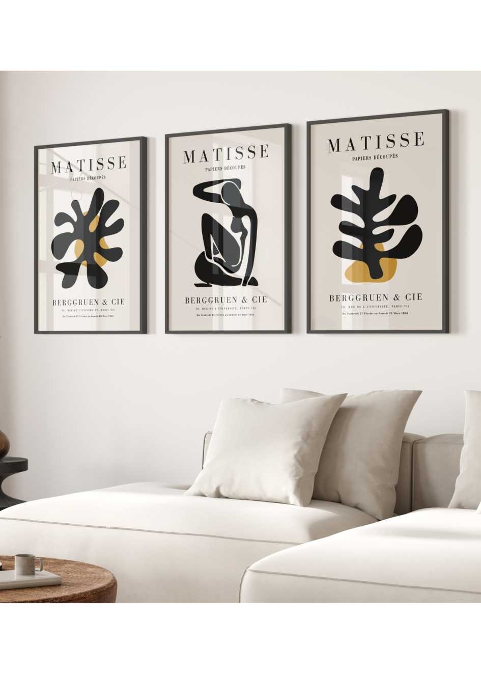 Set of 3 - Matisse №19