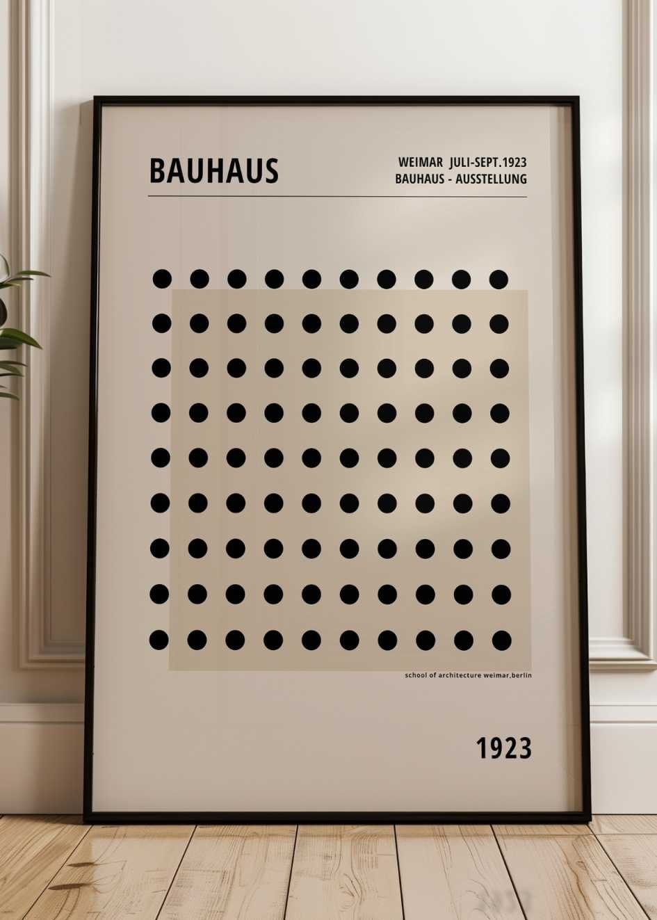 Poster Bauhaus Ausstellung №17