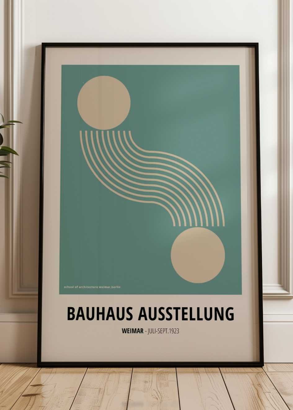 Poster Bauhaus Ausstellung №22