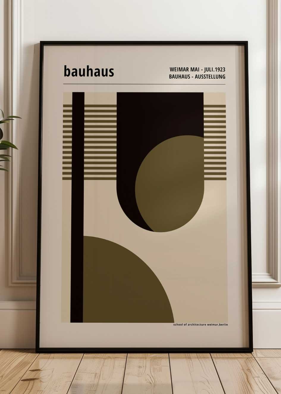 Poster Bauhaus Ausstellung №15