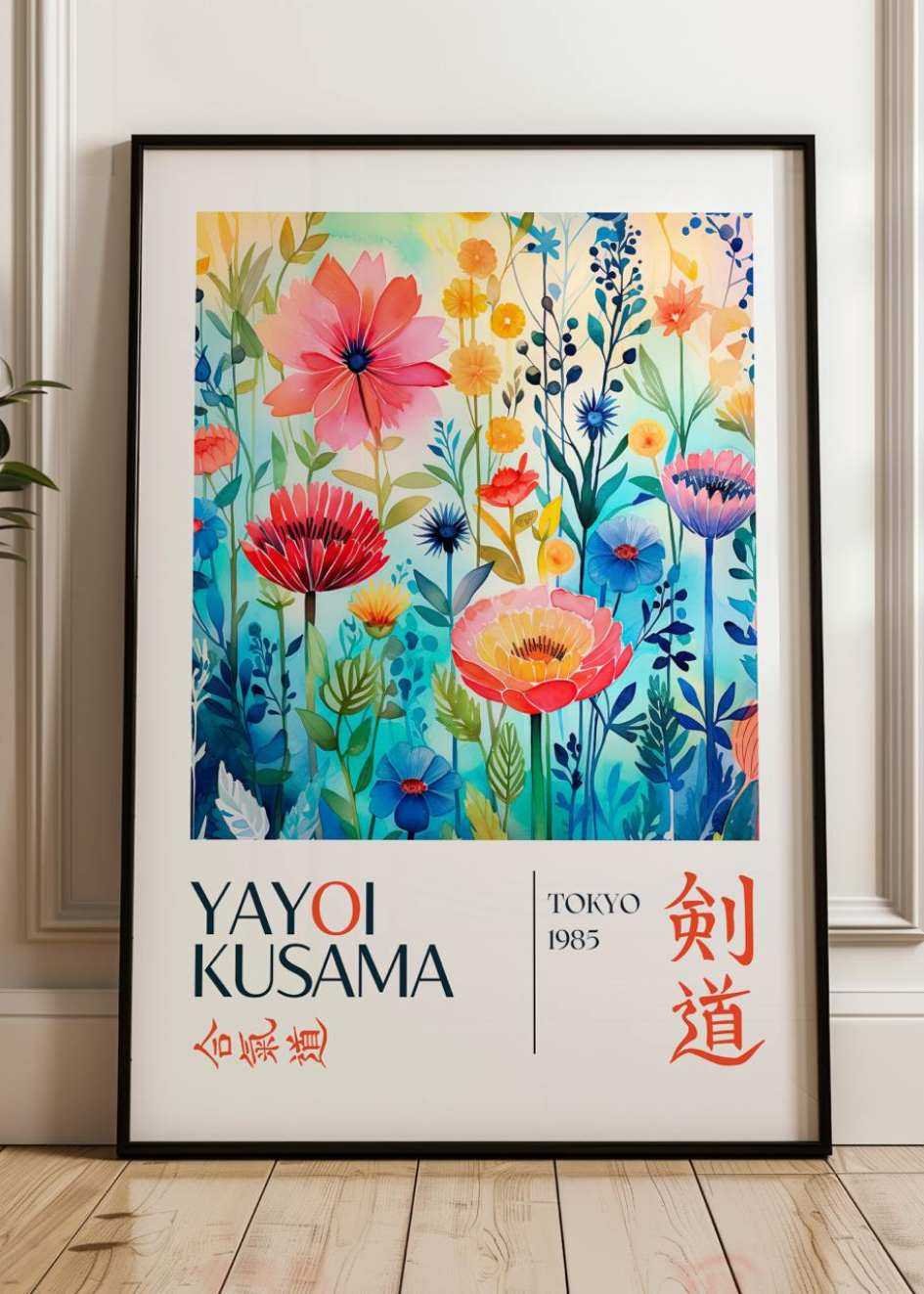 Yayoi Kusama Plakat №.44