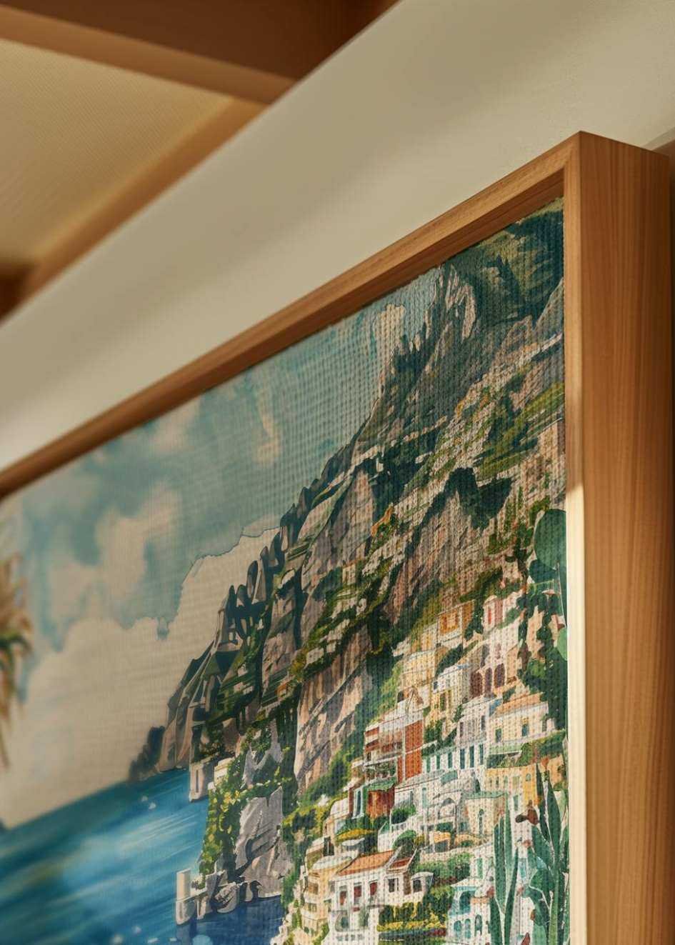 Amalfi Framed Canvas №4