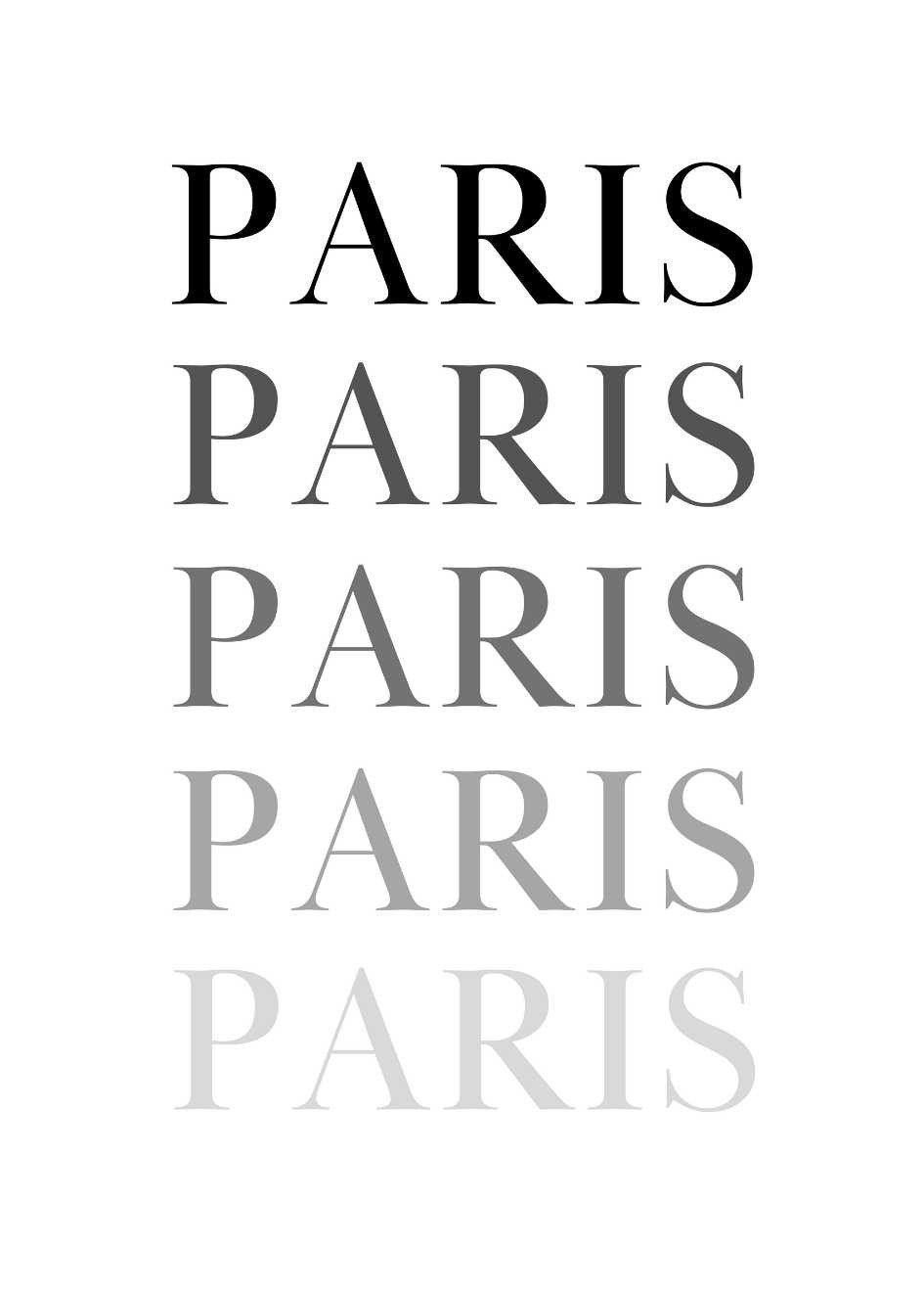 Poster Paris