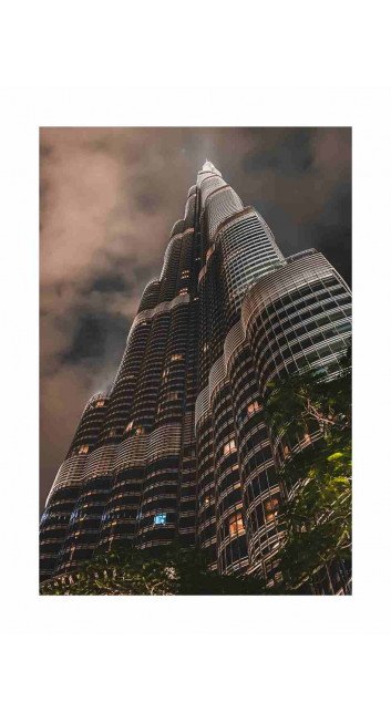 Poster Nacht Burj Khalifa