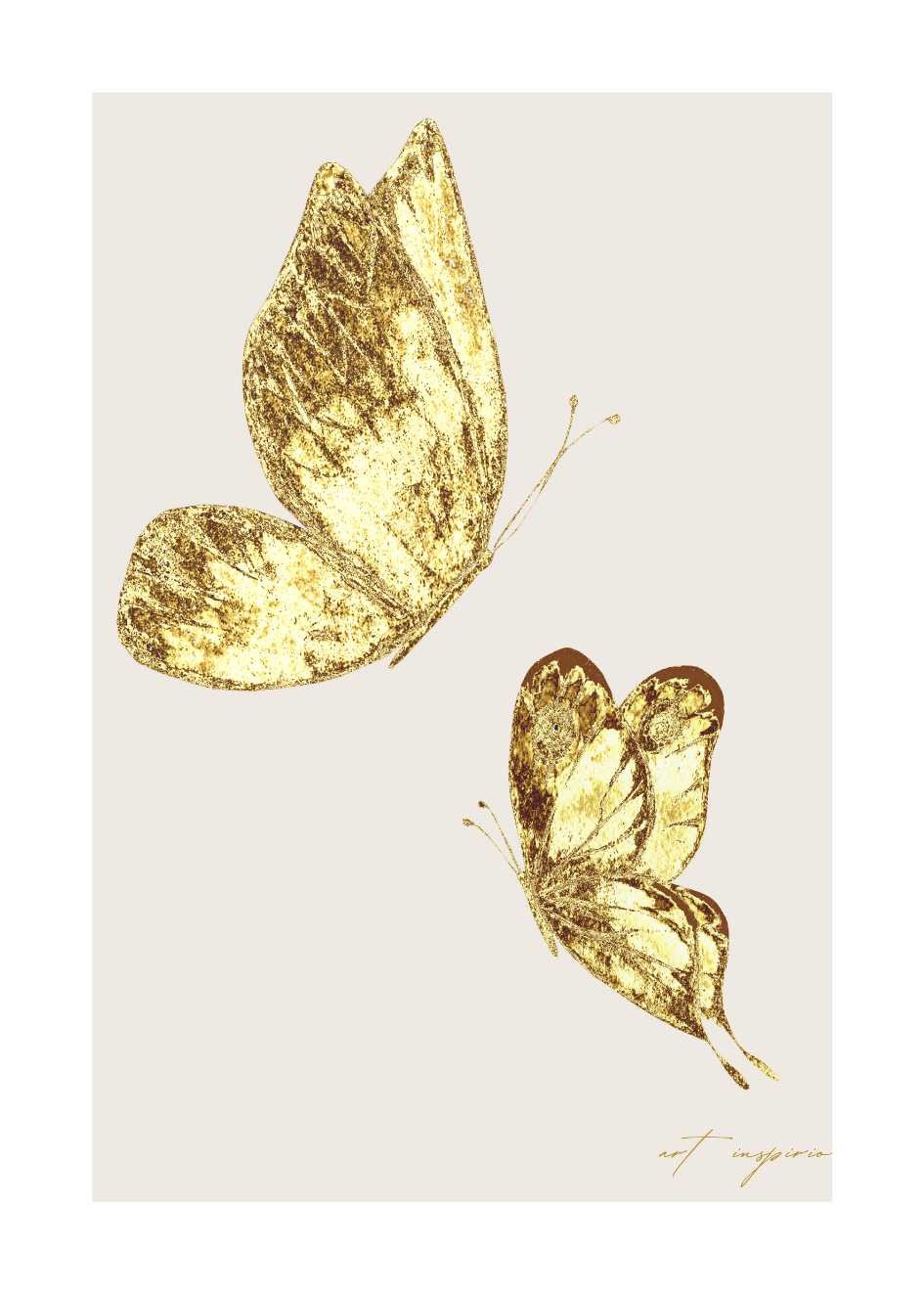 Schmetterling Poster