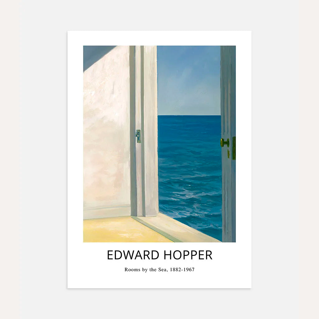 Edward Hopper Rooms by the Sea Poster