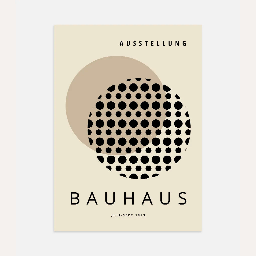 Bauhaus Reflection Poster
