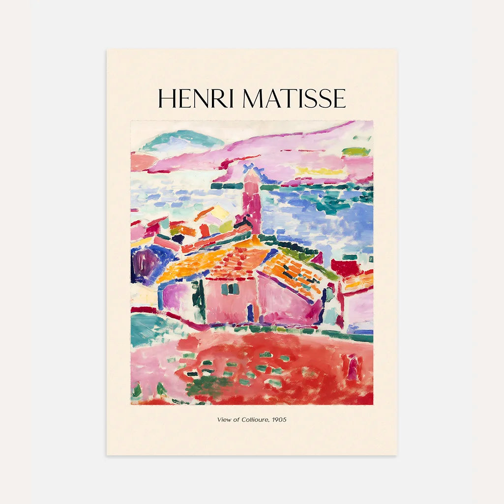 Henri Matisse View of Collioure Poster
