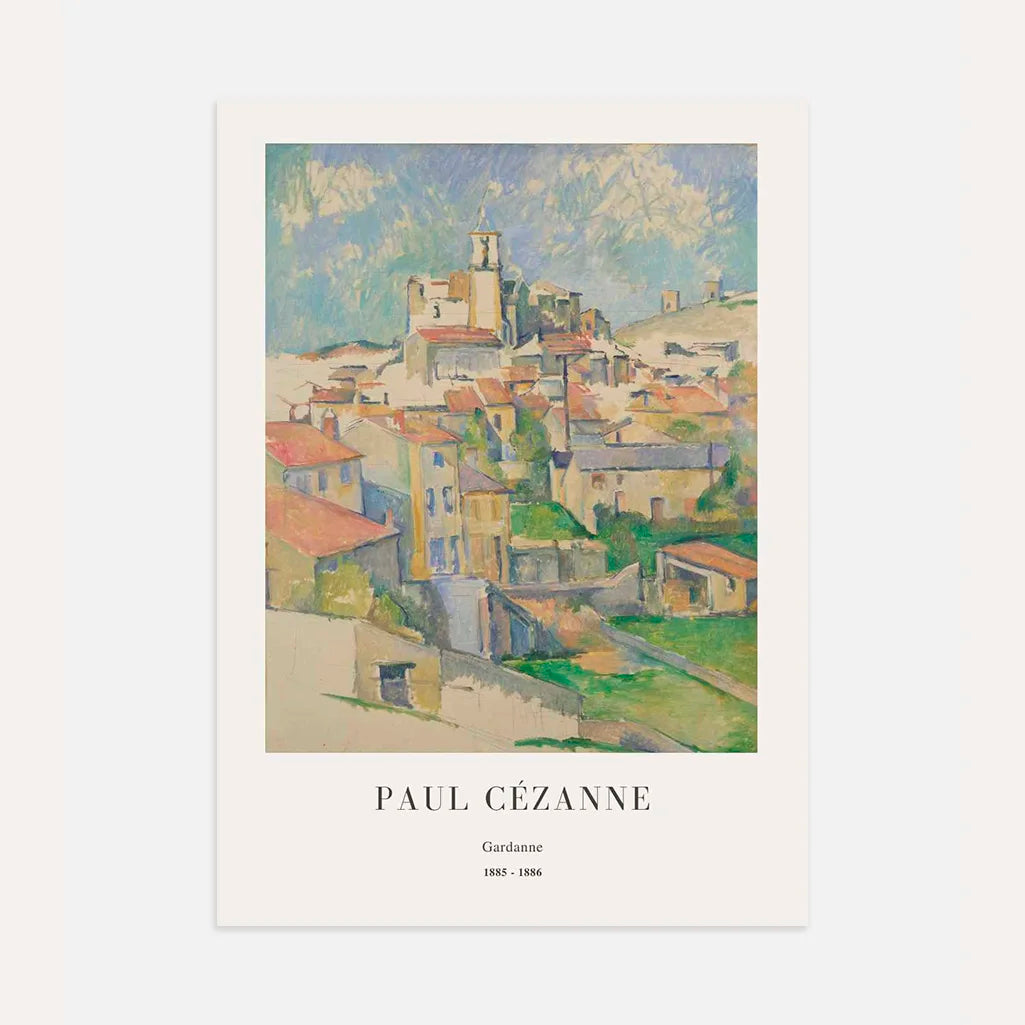 Paul Cézanne Gardanne Poster