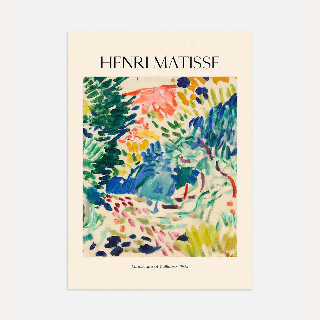 Henri Matisse Landscape at Collioure Poster