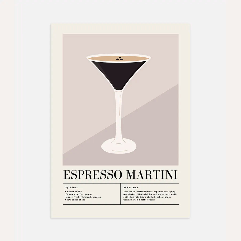 Espresso Martini Poster