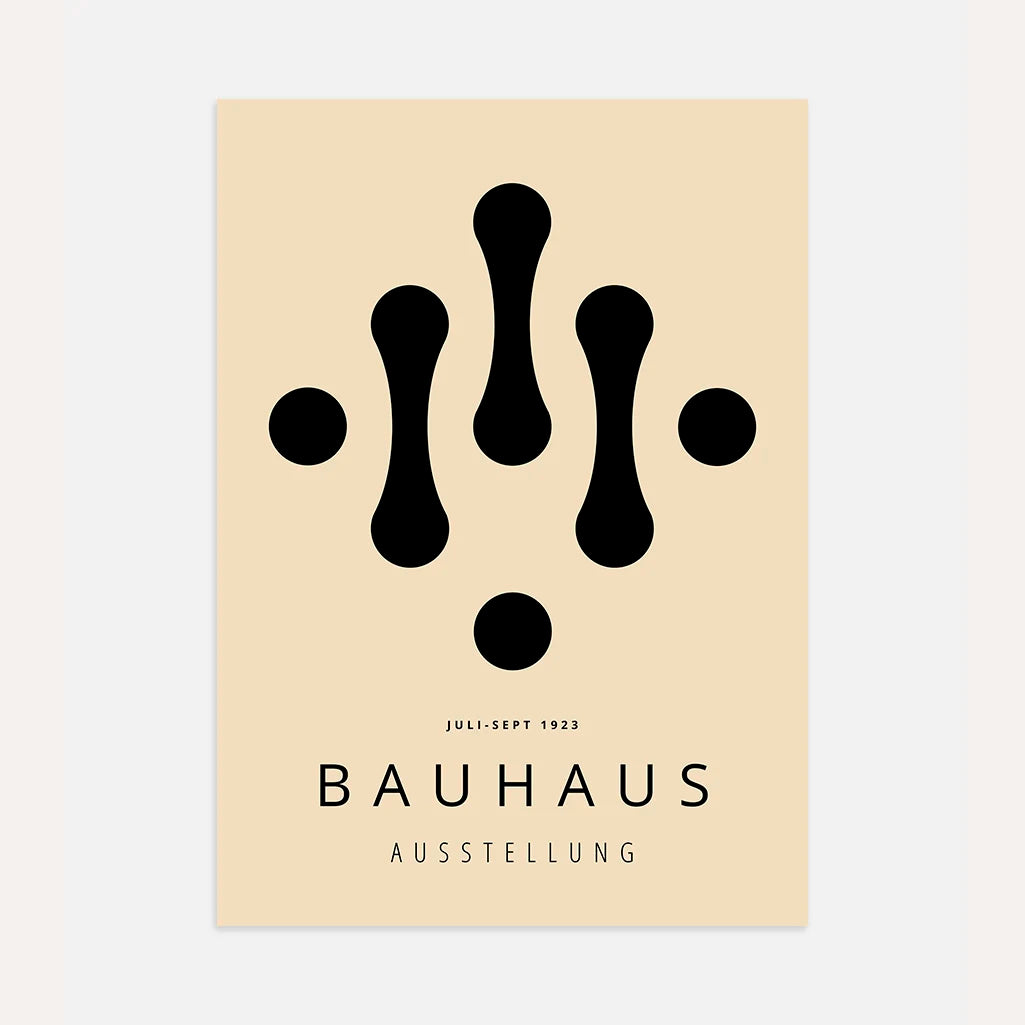 Bauhaus Drops Poster