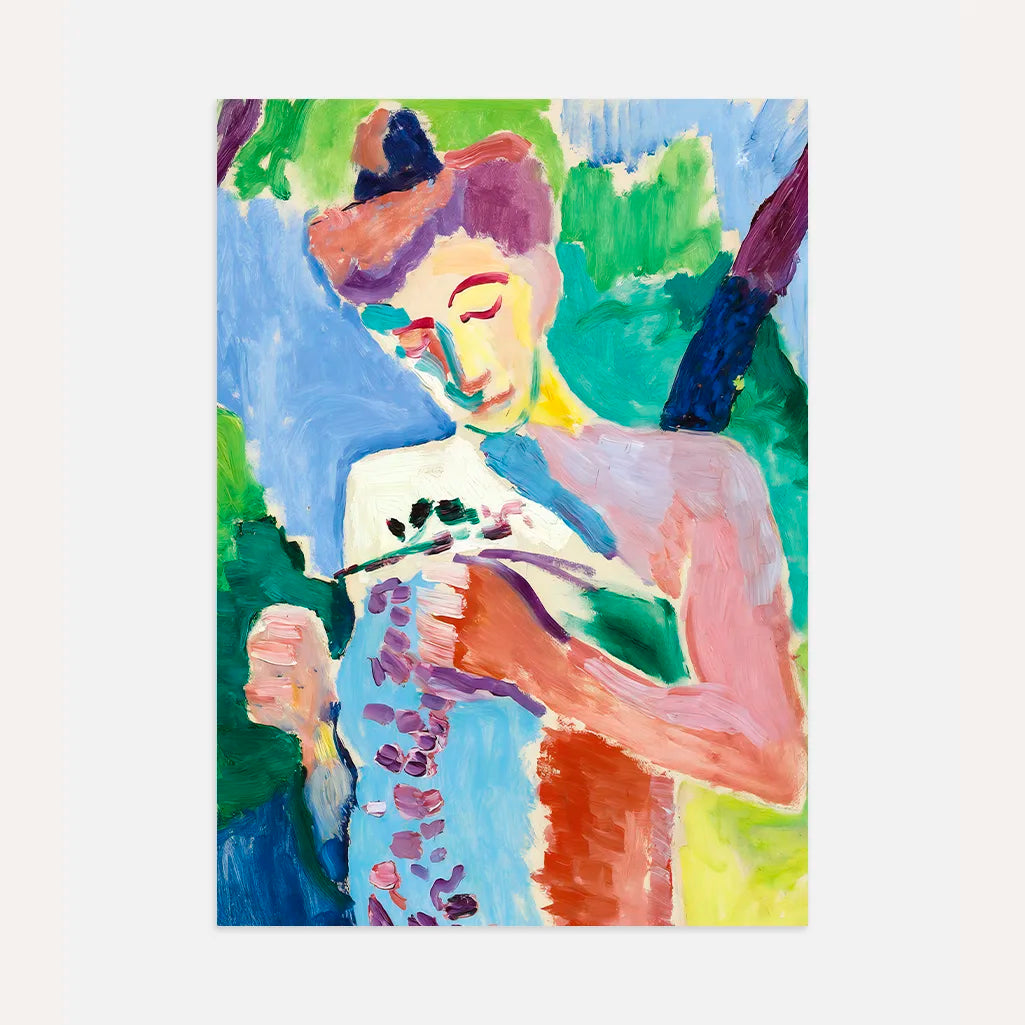 Henri Matisse Modesty Poster
