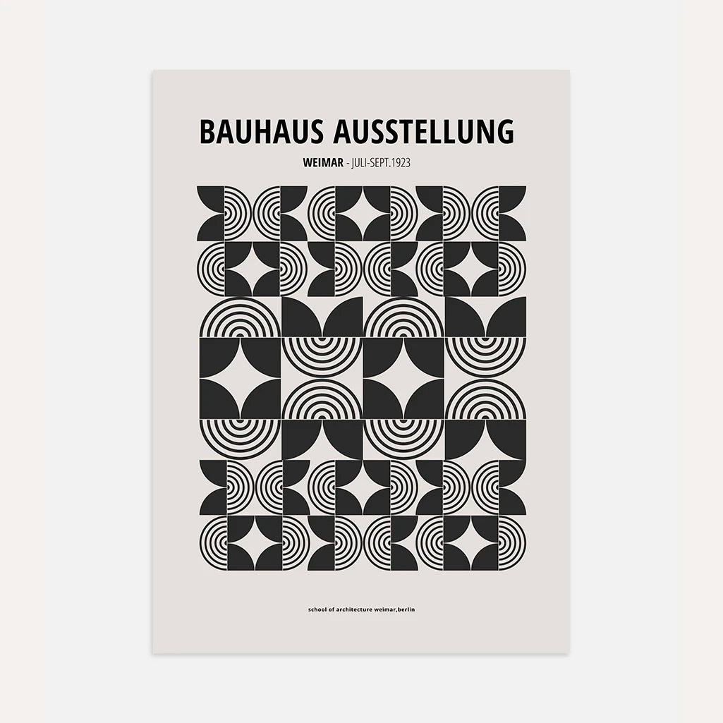 Bauhaus Fine Detail Poster