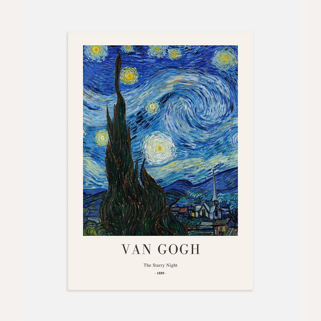Vincent van Gogh The Starry Night Poster