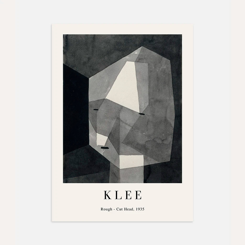 Paul Klee Rough-Cut Head Poster