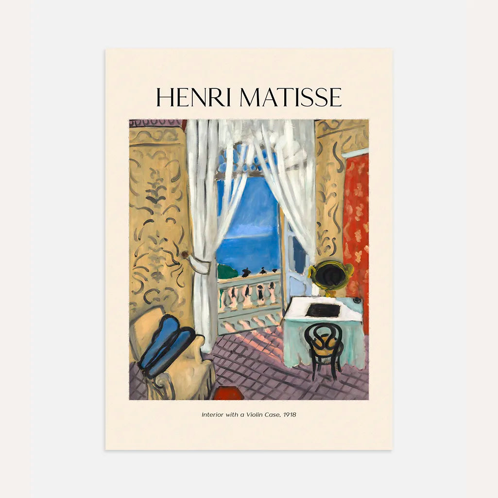 Matisse Interior with a Violin Case Poster