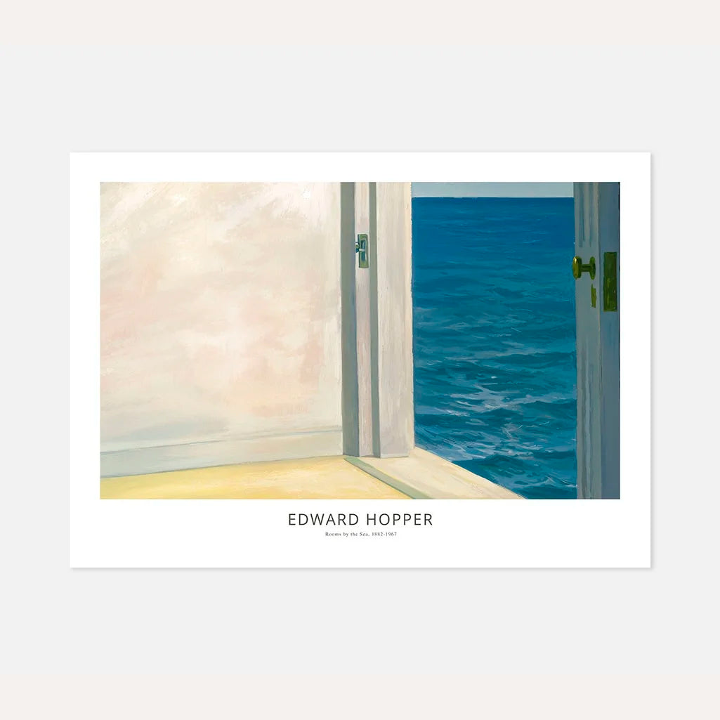 Edward Hopper Rooms by the Sea Horizontal Poster