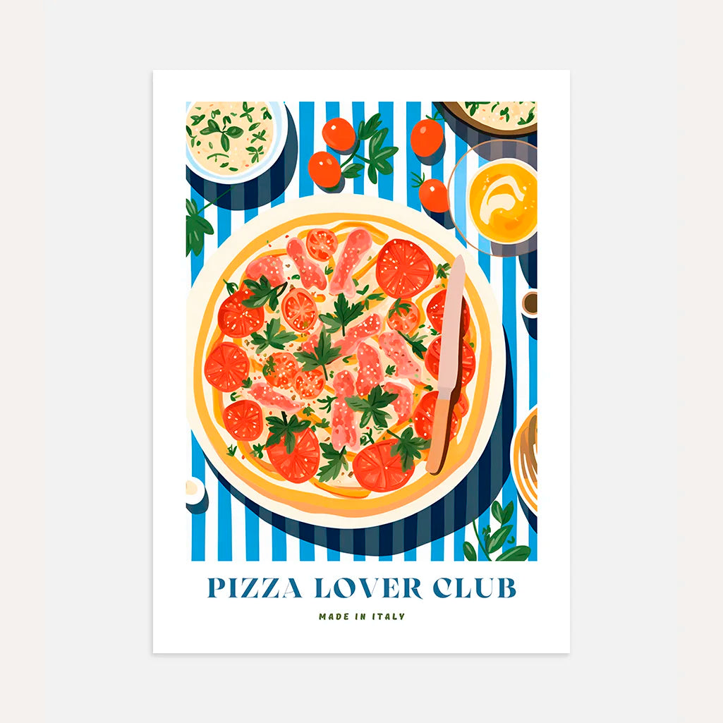 Tomato Pizza Poster