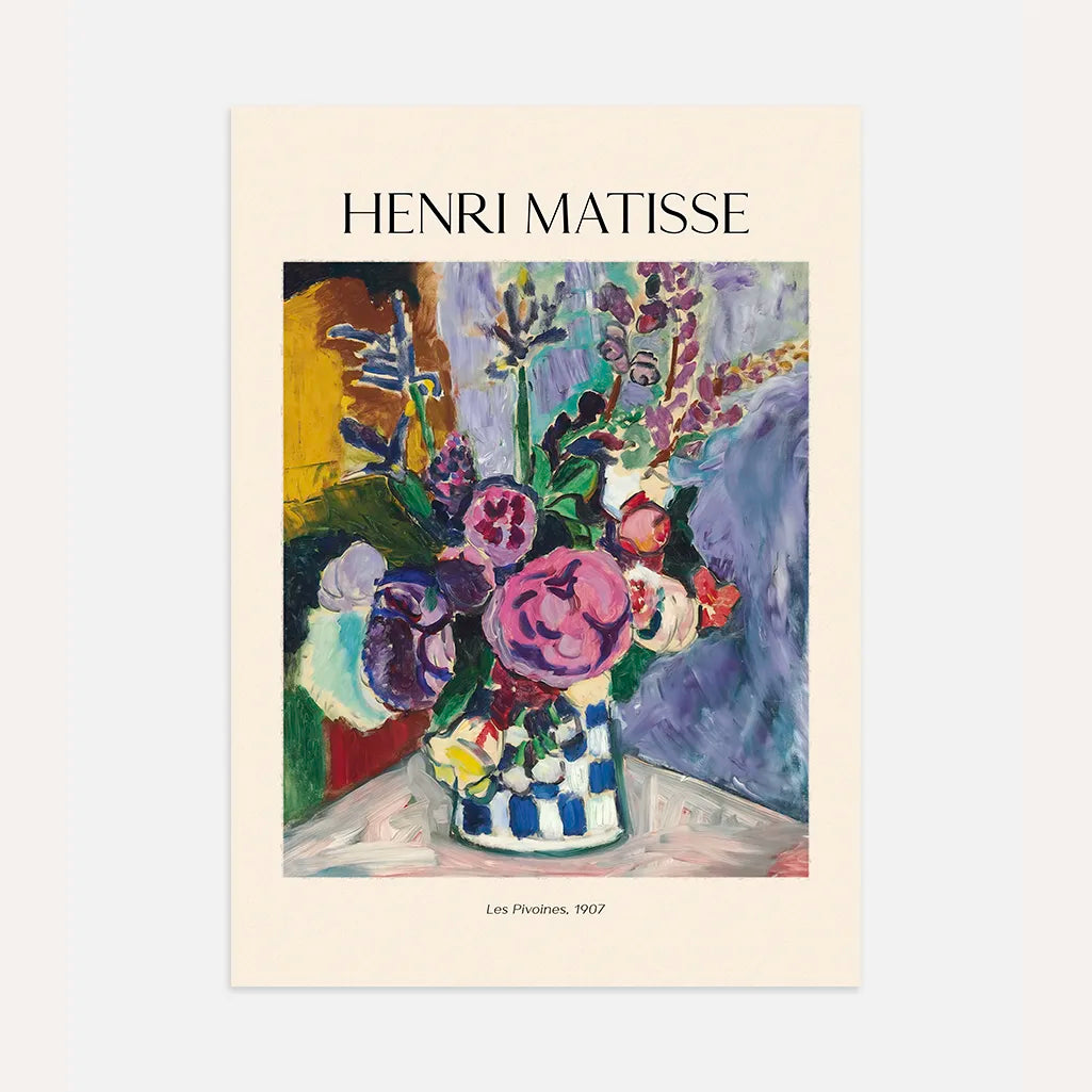 Henri Matisse Les Pivoines Poster