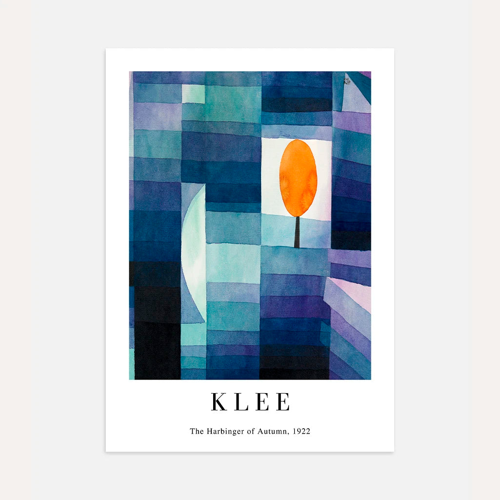Paul Klee Autumn Tree Poster