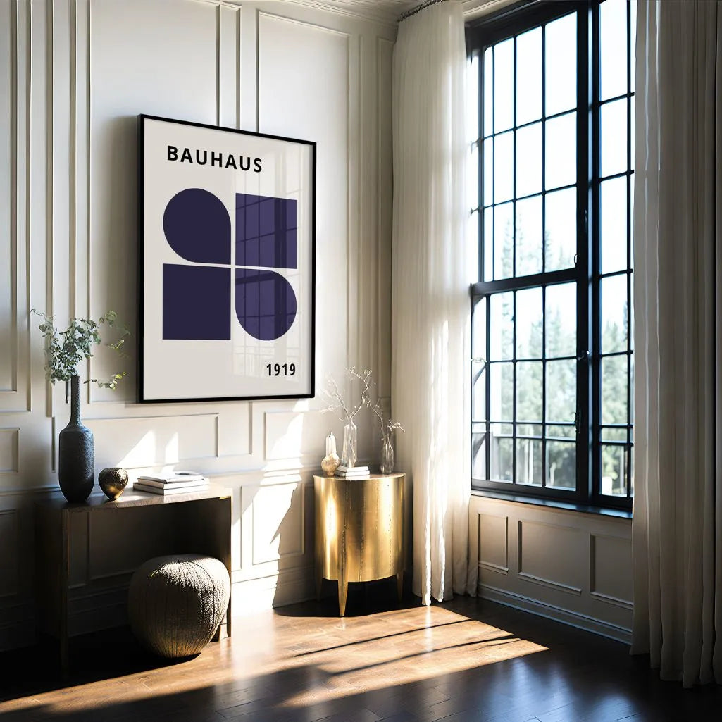 Bauhaus 1919 Classic Minimalism Poster
