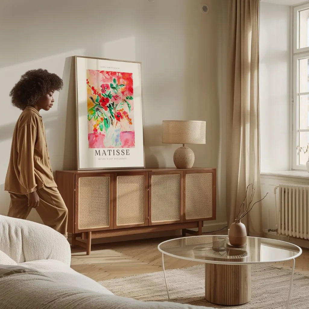 Matisse Flowers in Vase Poster