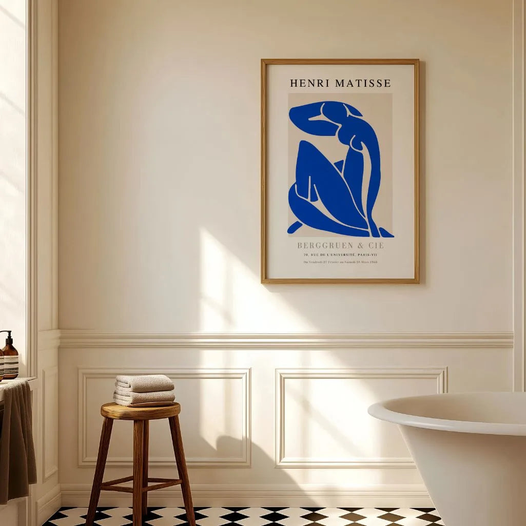 Matisse Nu Bleu Blue Nude Poster