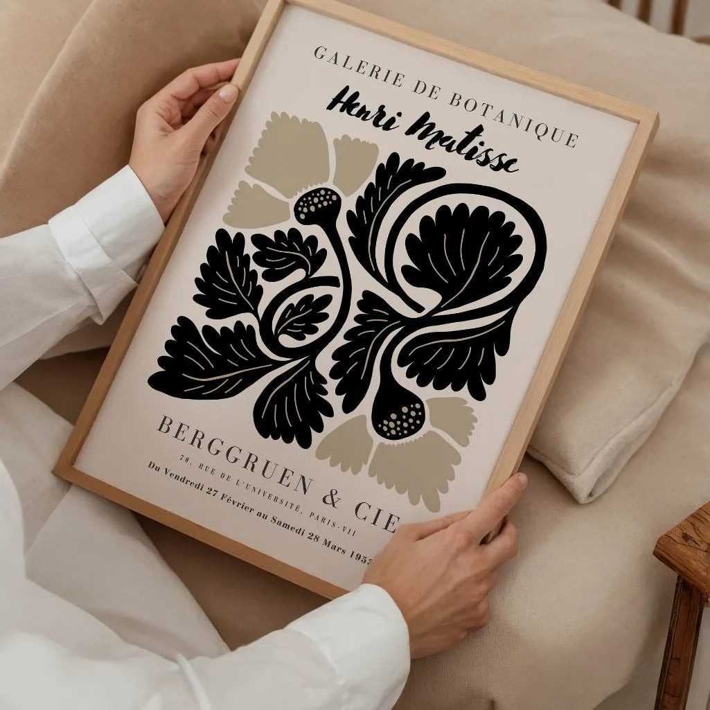 Henri Matisse Botanical Motif Poster