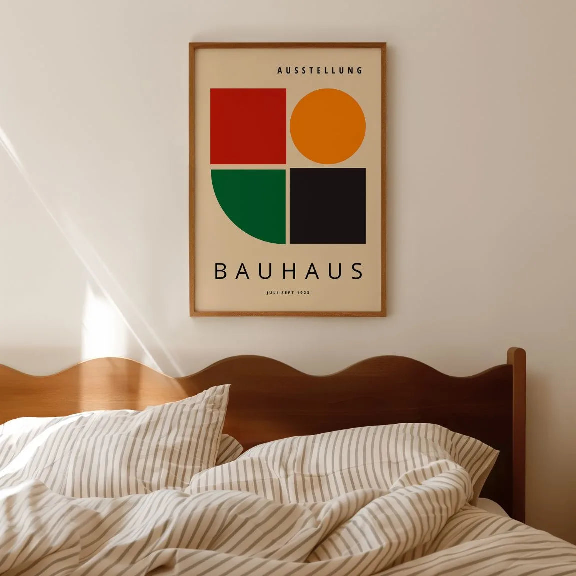 Bauhaus Color Harmony Poster