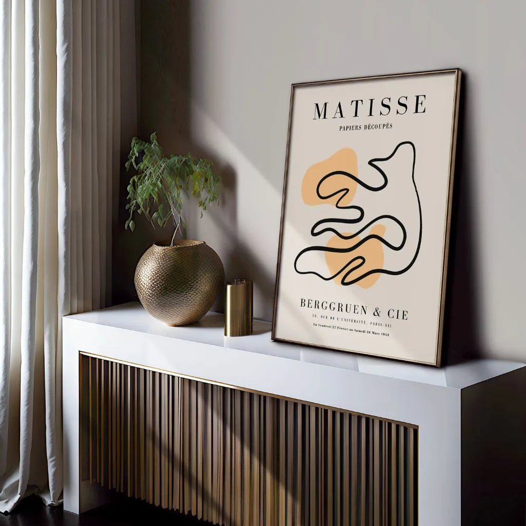 Henri Matisse Organic Line Poster