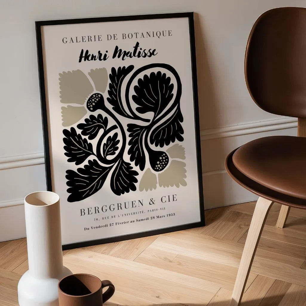 Henri Matisse Botanical Motif Poster