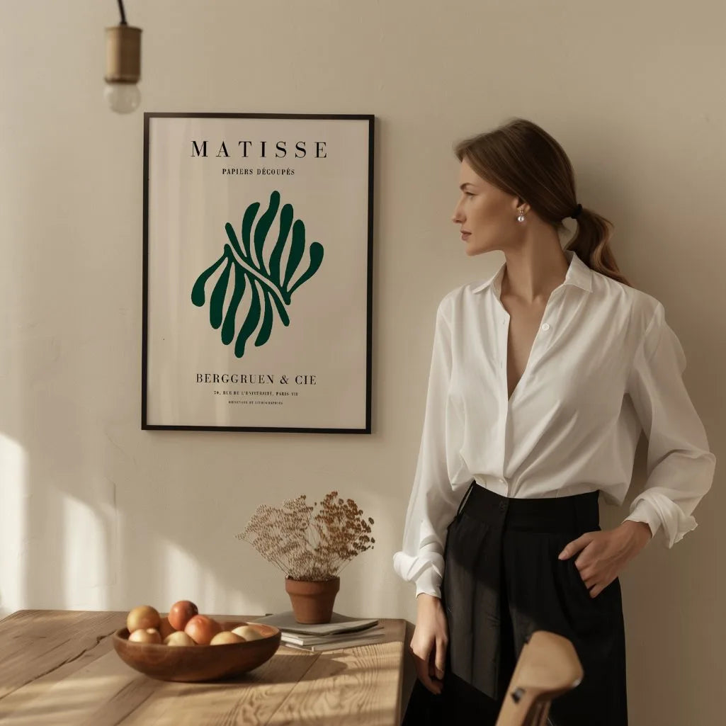 Matisse Green Branch Poster