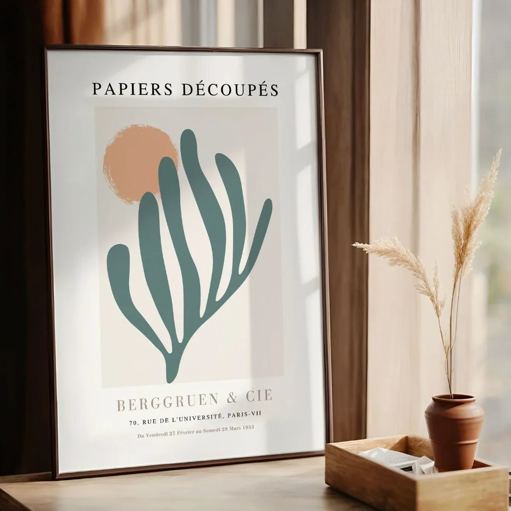 Henri Matisse Green Branch & Sun Poster