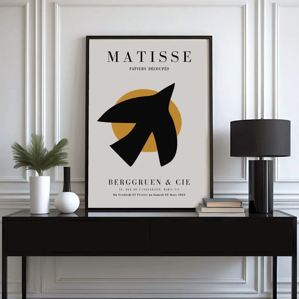 Henri Matisse Abstract Bird Poster