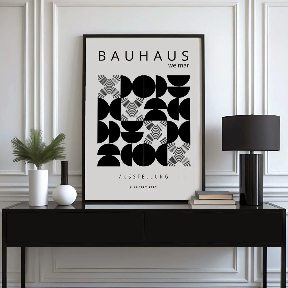 Bauhaus Hemispheres Poster