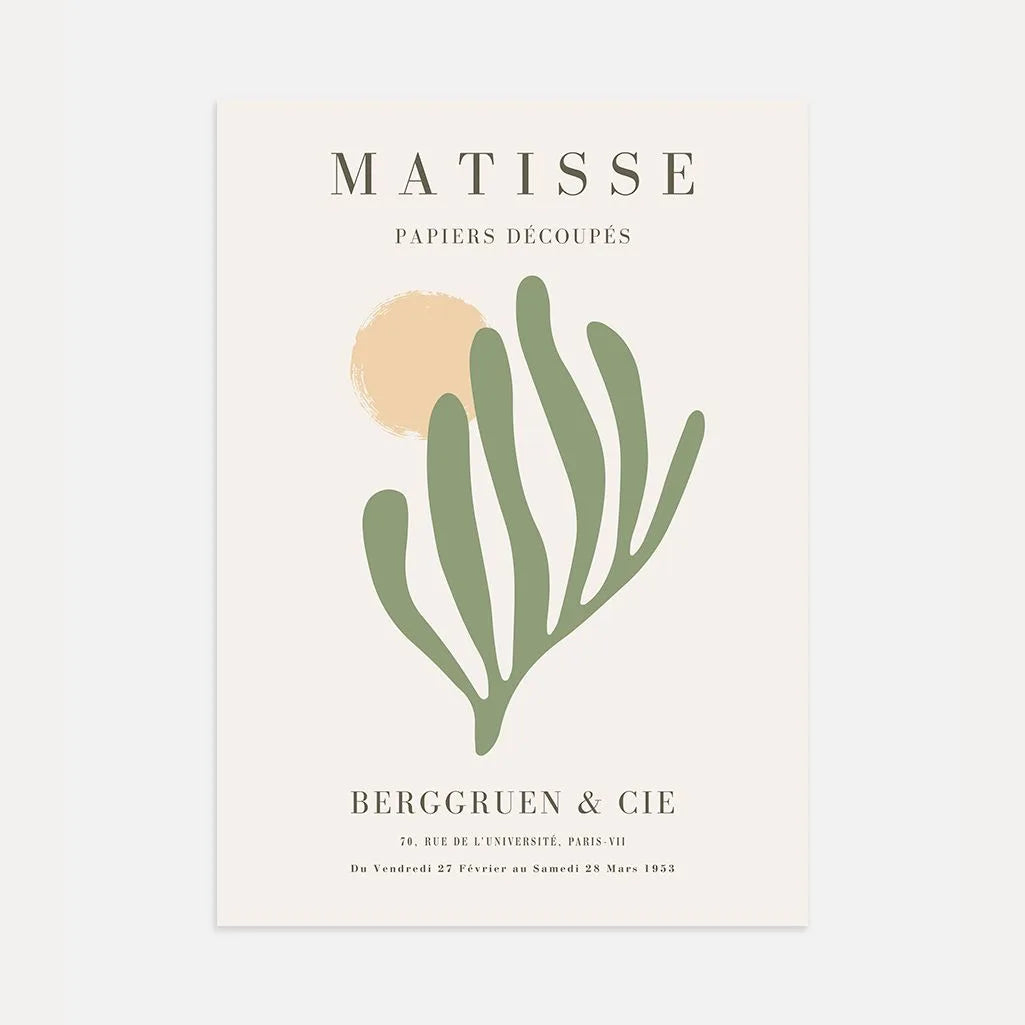 Henri Matisse Natural Rhythm Poster