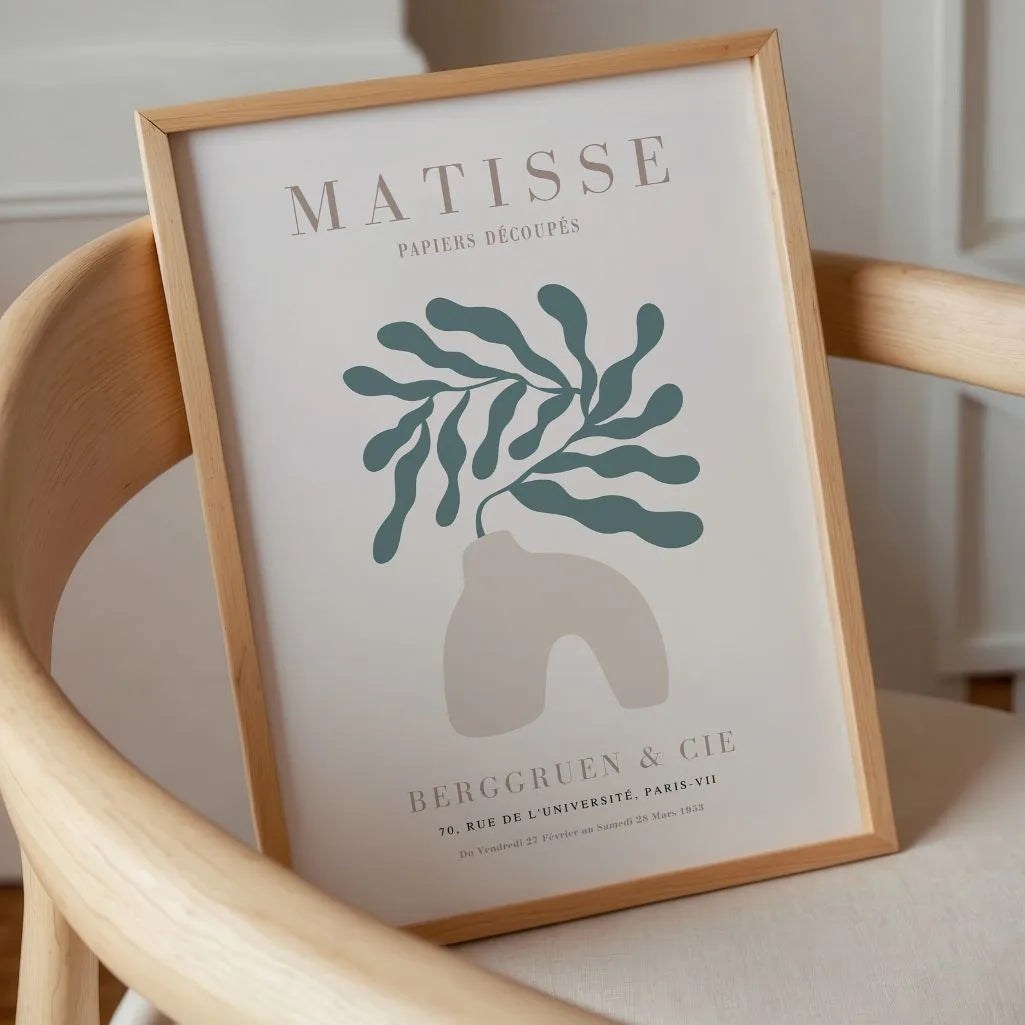 Henri Matisse Botanical Vase Poster