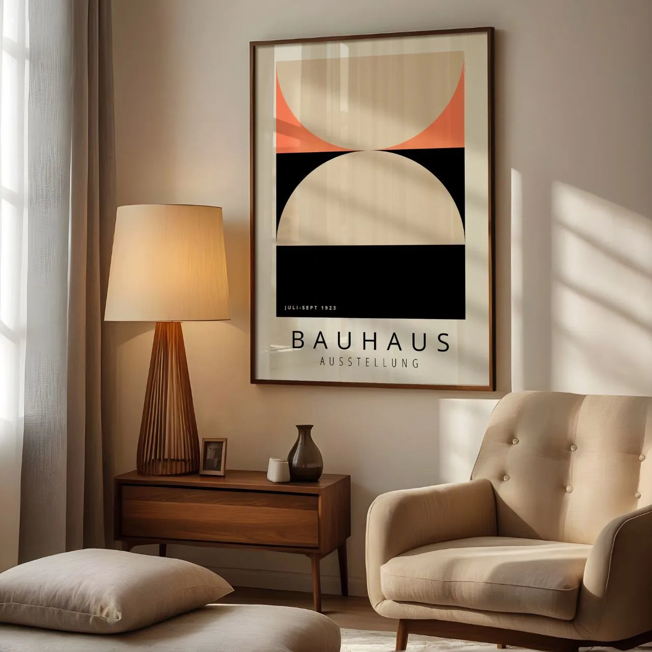 Bauhaus Contrast and Harmony Poster