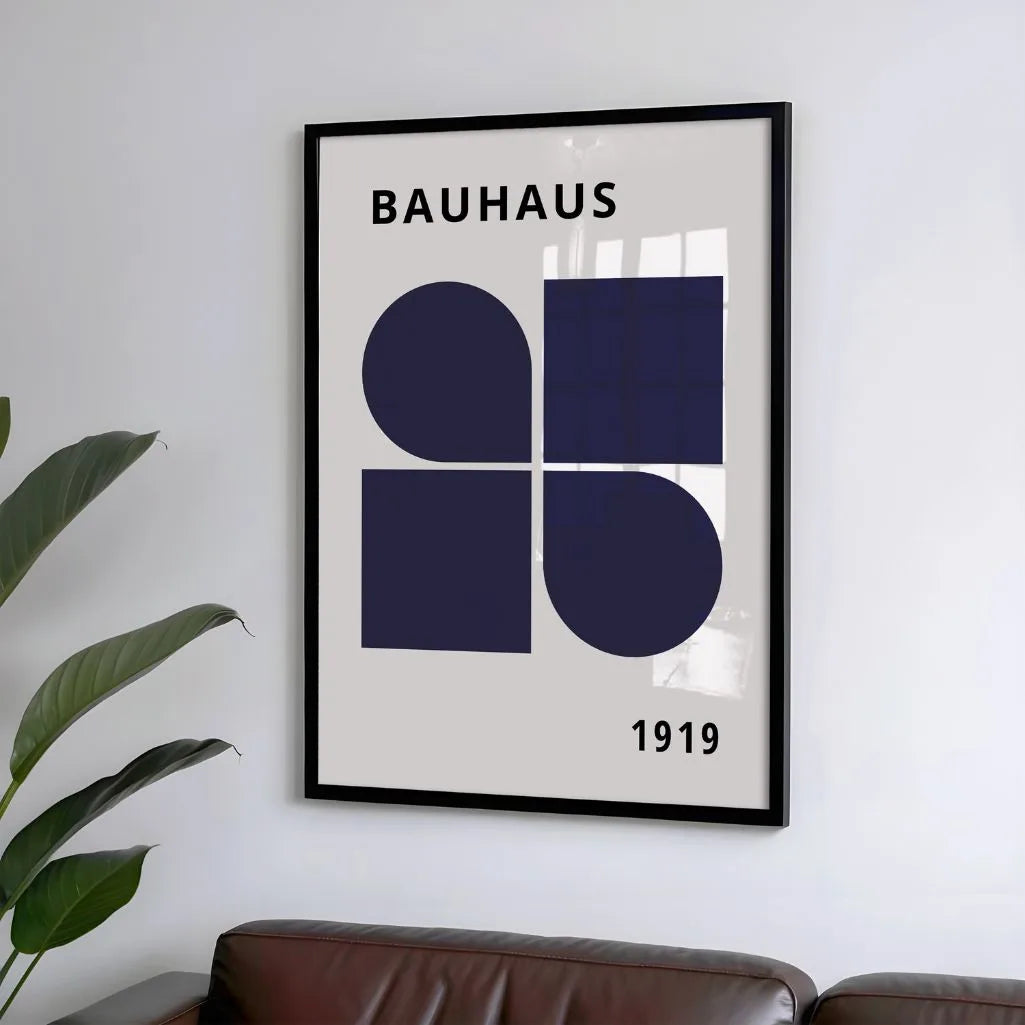 Bauhaus 1919 Classic Minimalism Poster