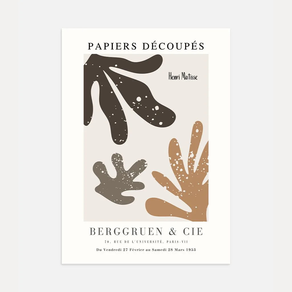 Matisse Abstract Shapes Poster