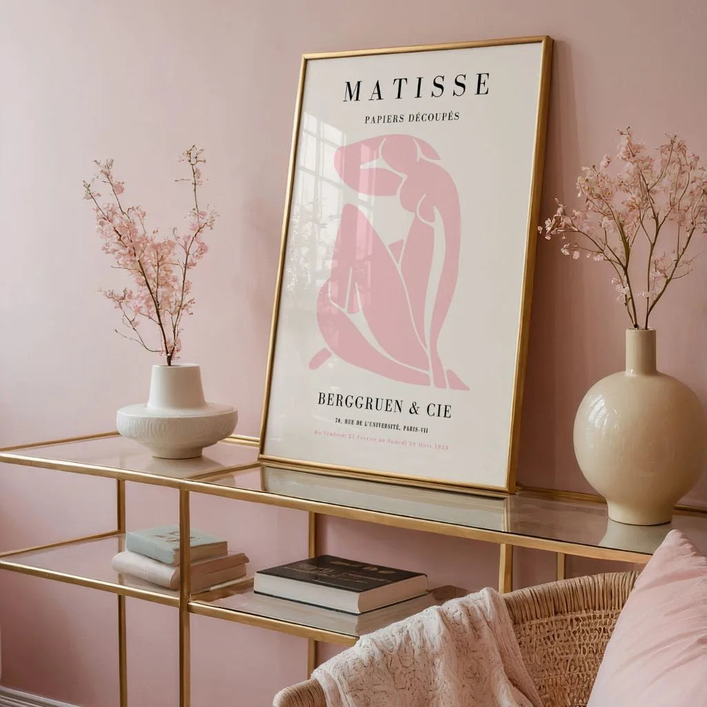 Henri Matisse Nu Bleu Pink Edition Poster