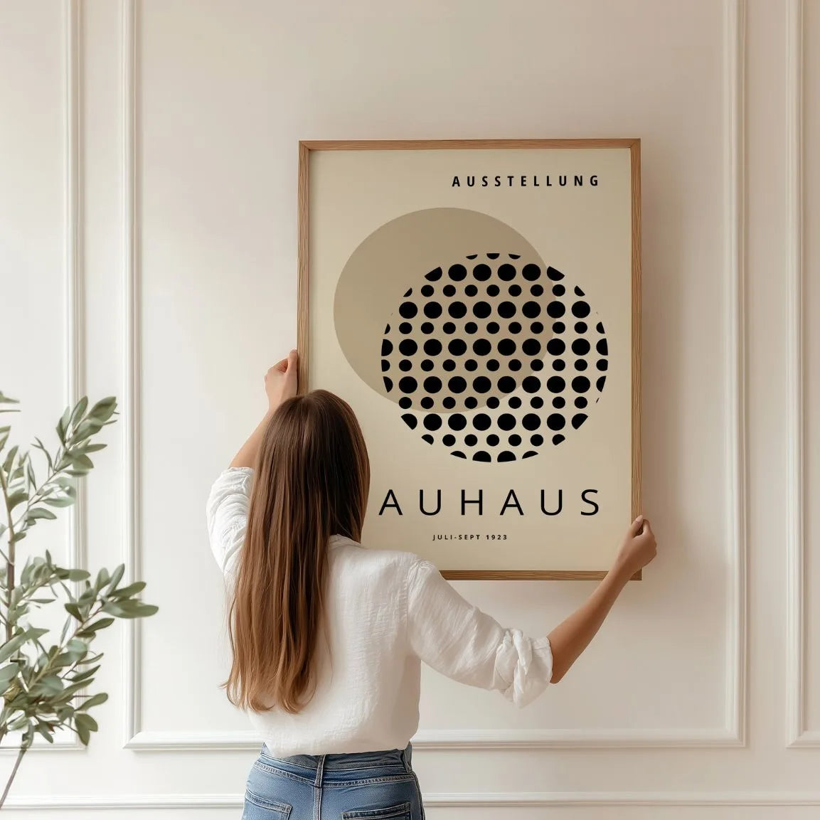 Bauhaus Reflection Poster