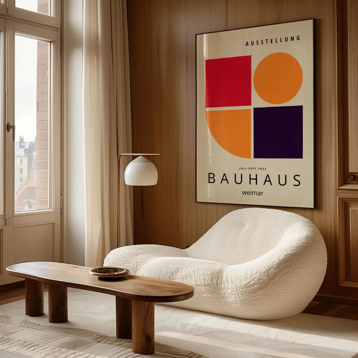 Bauhaus Color Modernism Poster