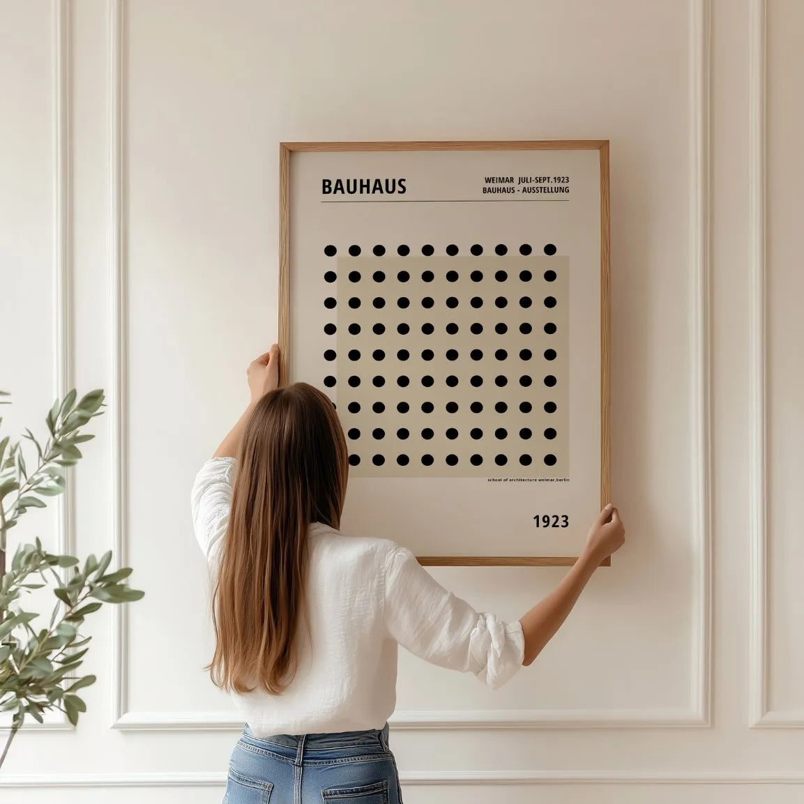 Bauhaus Balance Points Poster