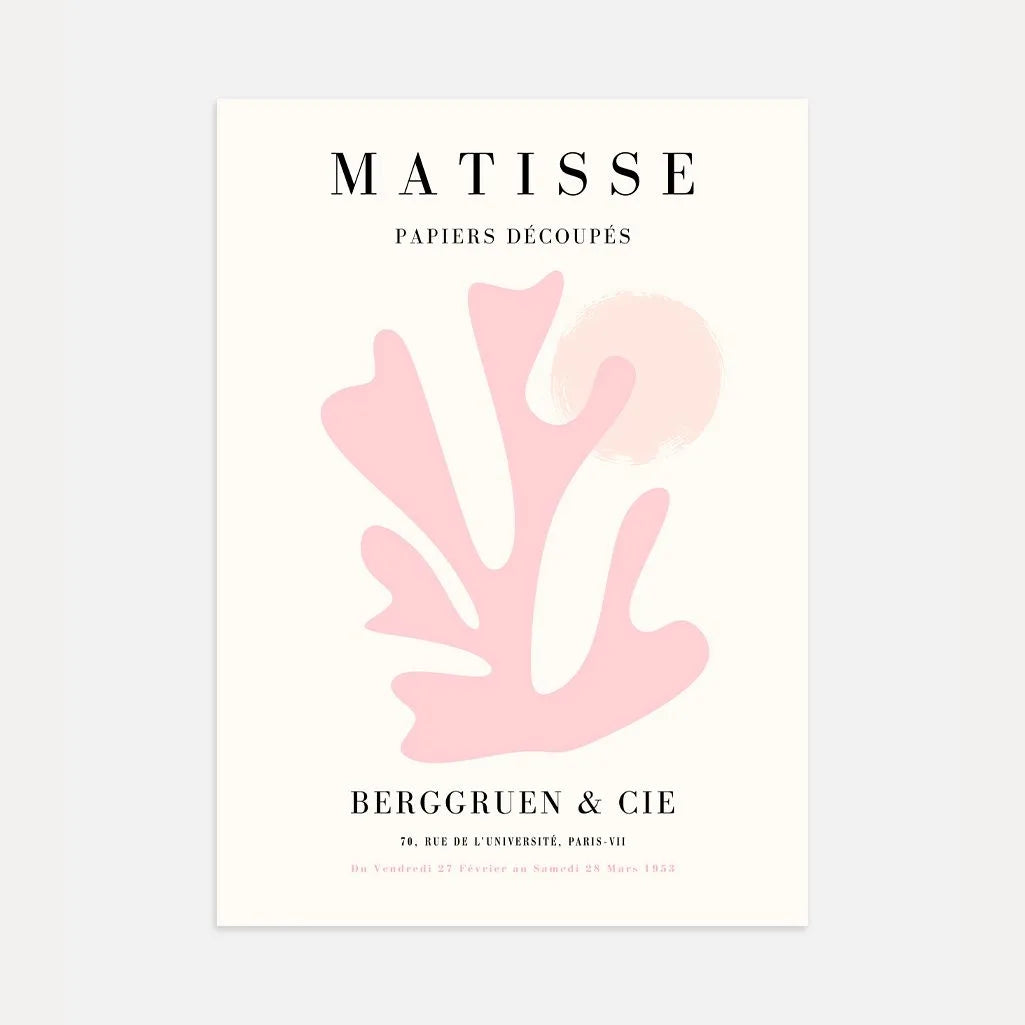 Henri Matisse Subtle Form Poster