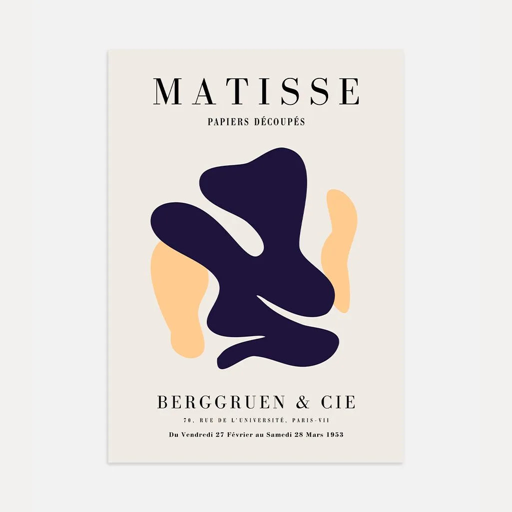 Henri Matisse Shape Energy Poster